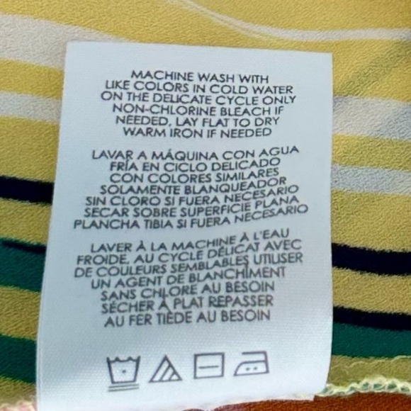 CAbi Colorful Tank Top Sleeveless Stripes Size S - Picture 10 of 12